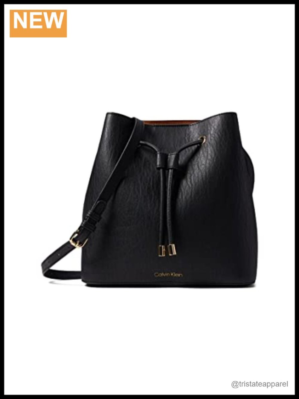 Faux Leather Bucket Shoulder Bag Convertible Crossbody Drawstring